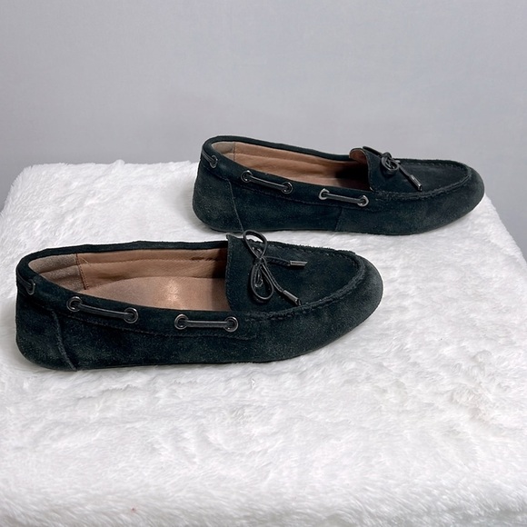 Vionic Black Leather Suede Virginia Loafer size 8.5 - Picture 2 of 11
